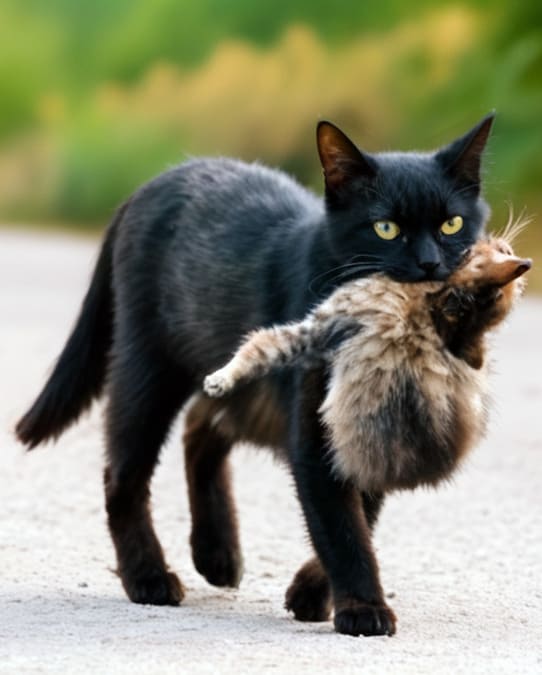 Произвол судьбы или котенок по темпераменту