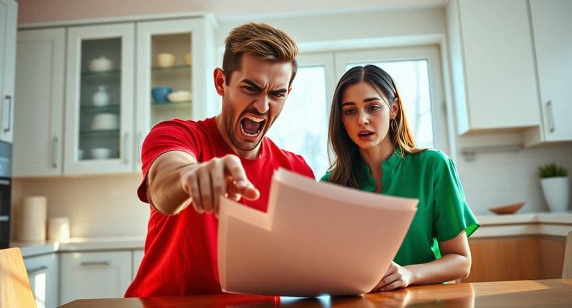 — Рот закрой и подпиши документы на квартиру! Моя мама имеет на неё больше прав, чем ты! — приказал муж