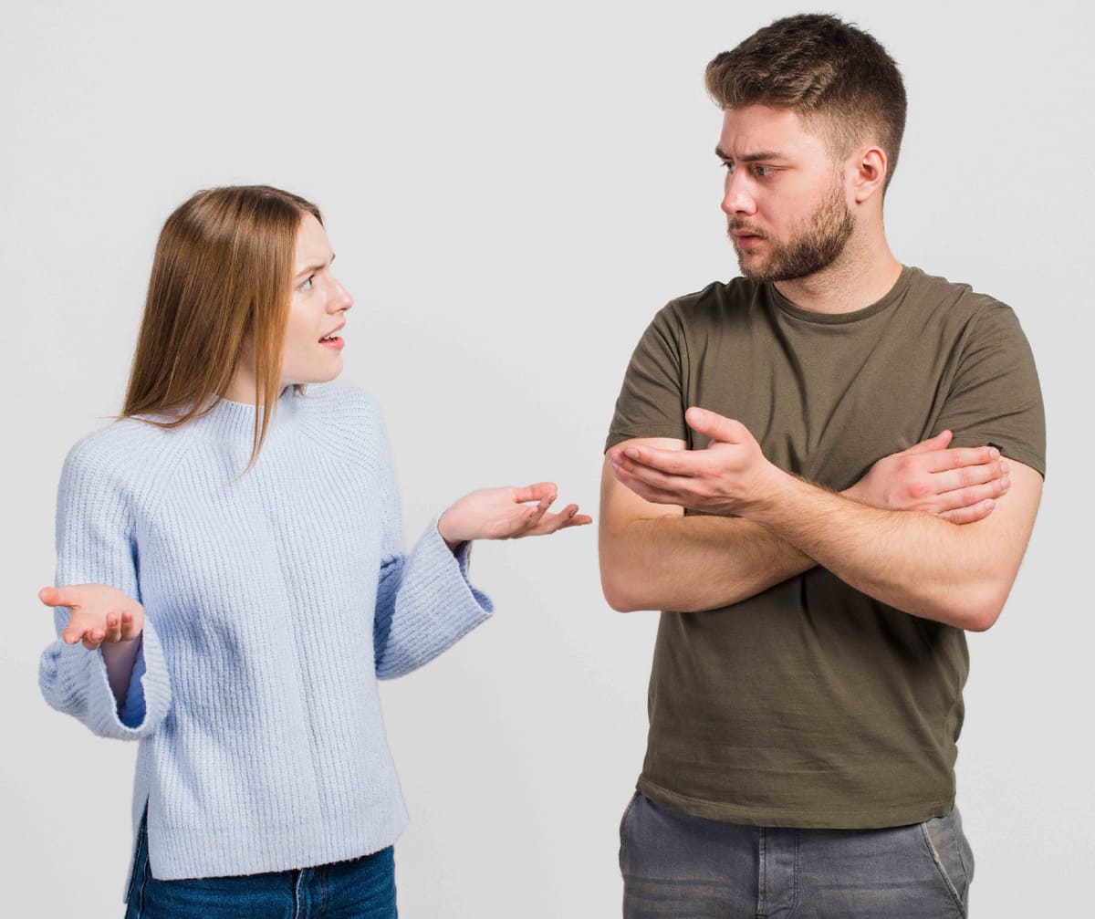 Встал на сторону жены