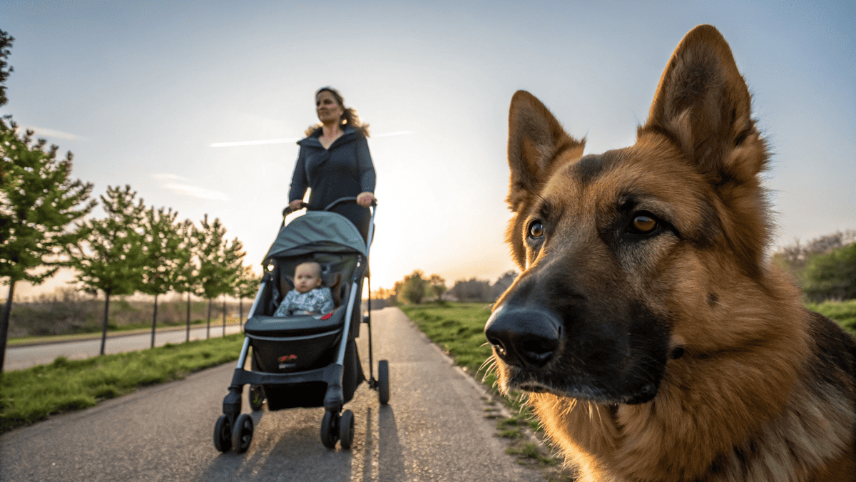 Катя замерла - рыжий ангел-хранитель оттолкнул коляску с ребенком
