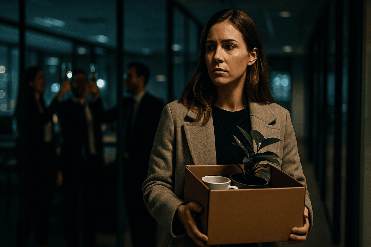 «Спасибо за работу, до свидания» — сказала начальница! На следующий день ушла она