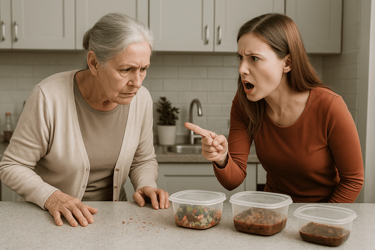 «Твои контейнеры с объедками — позор семьи!» Свекровь устроила ревизию холодильника невестки