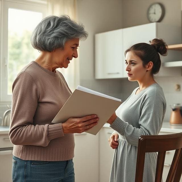 — Деньги твои? Ну и что, Закон — на моей стороне, милая, — произнесла свекровь, листая документы