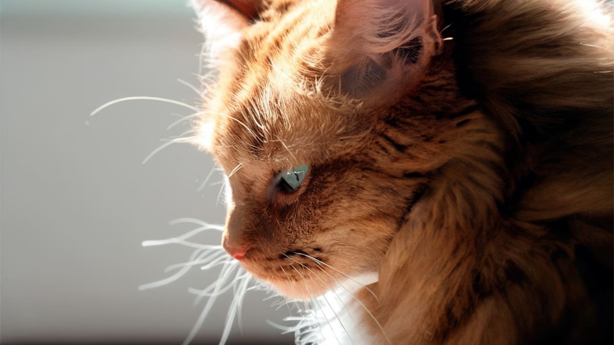 Кошка и её свет