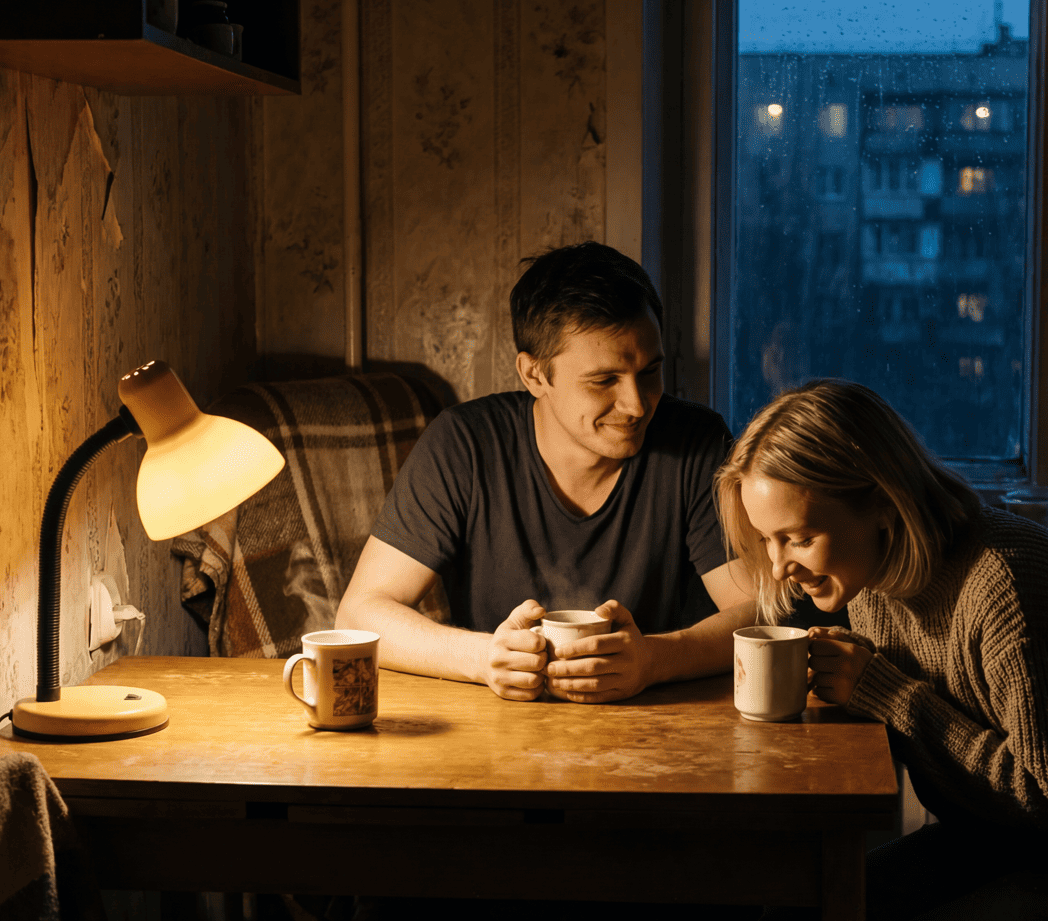 Семейная пара купила дом, ночью из подвала послышались детские голоса