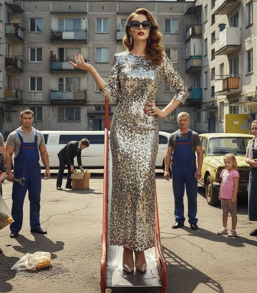 Выйдя замуж за олигарха, Ленка приехала в родной двор на лимузине, чтобы посмеяться над бывшими соседями