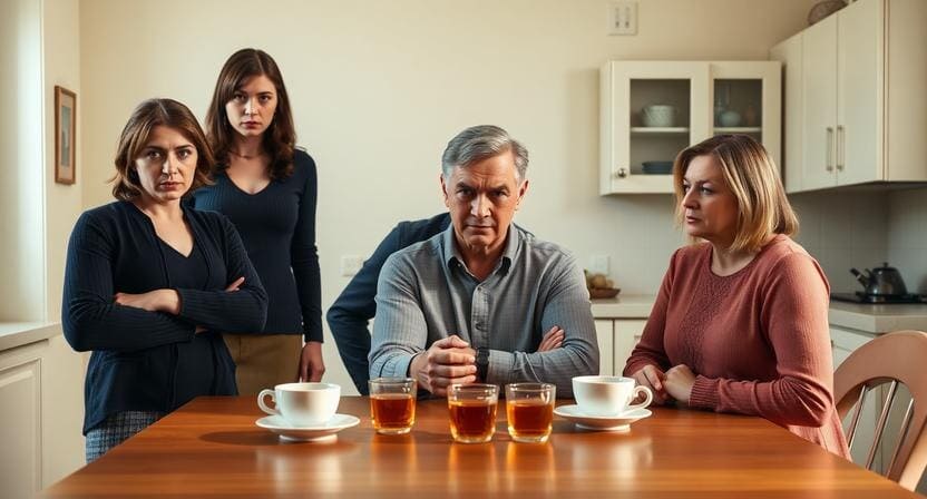 — С какой стати я должна продавать жильё ради вашей усадьбы? Вы вообще в себе? — возмутилась жена