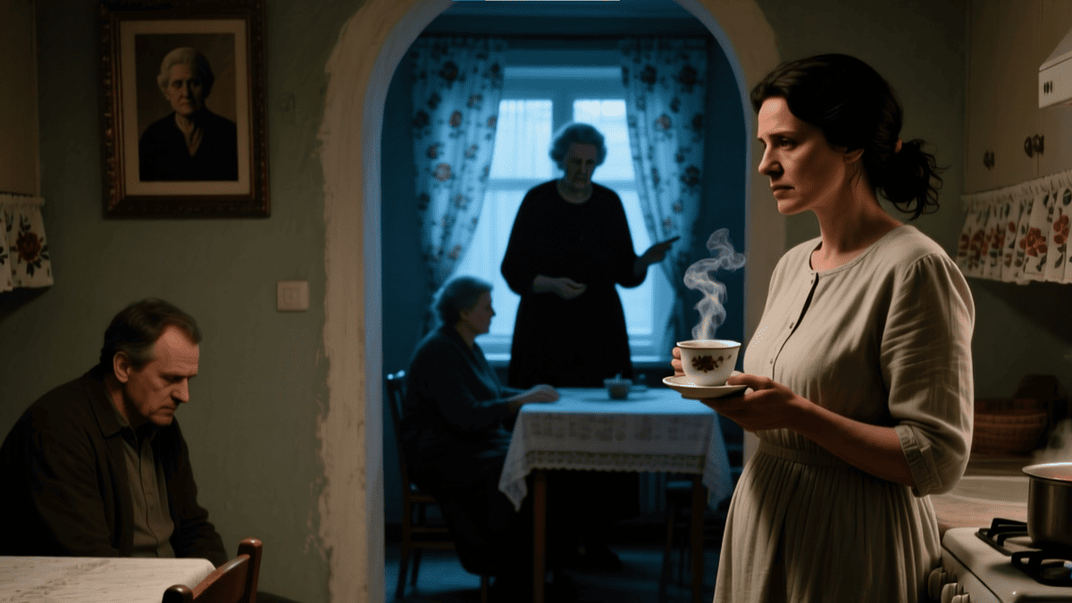 Муж ужинал с матерью, а я,,, собирала чемодан