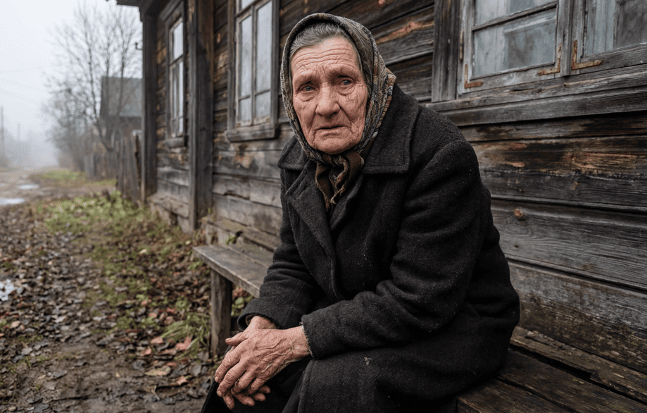 Дети бросили старушку-мать в глухой деревне — приехали только за наследством