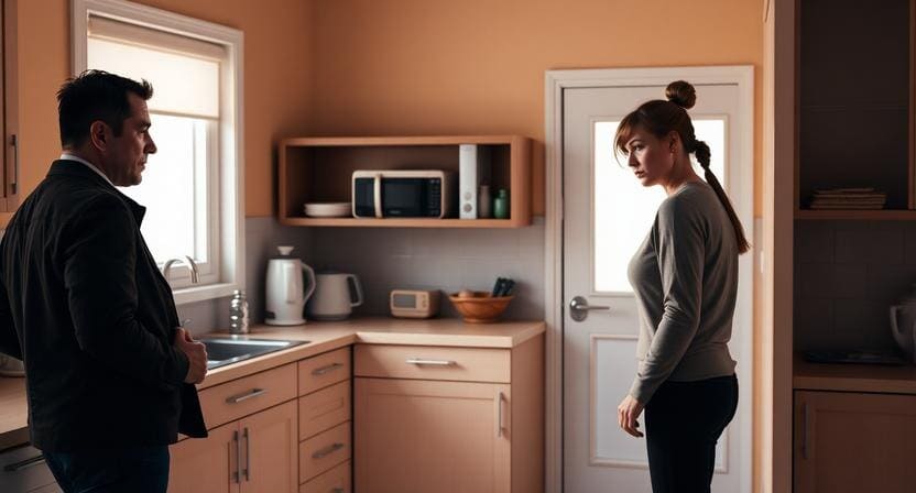 — Квартира теперь общая, и мама тут поселится! Твои возражения мне неинтересны, — произнёс муж, разворачиваясь к выходу