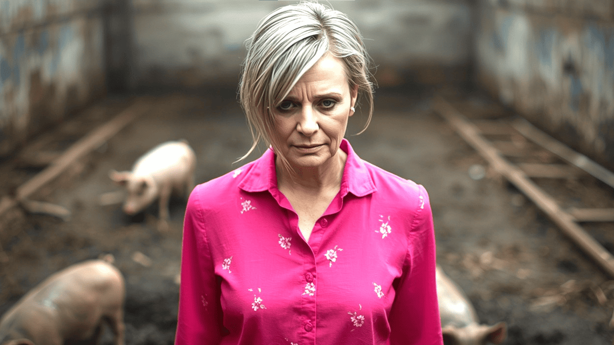 – Боже мой, да это правда свинарник, – сказала жена, вернувшись с фермы и увидев свой дом