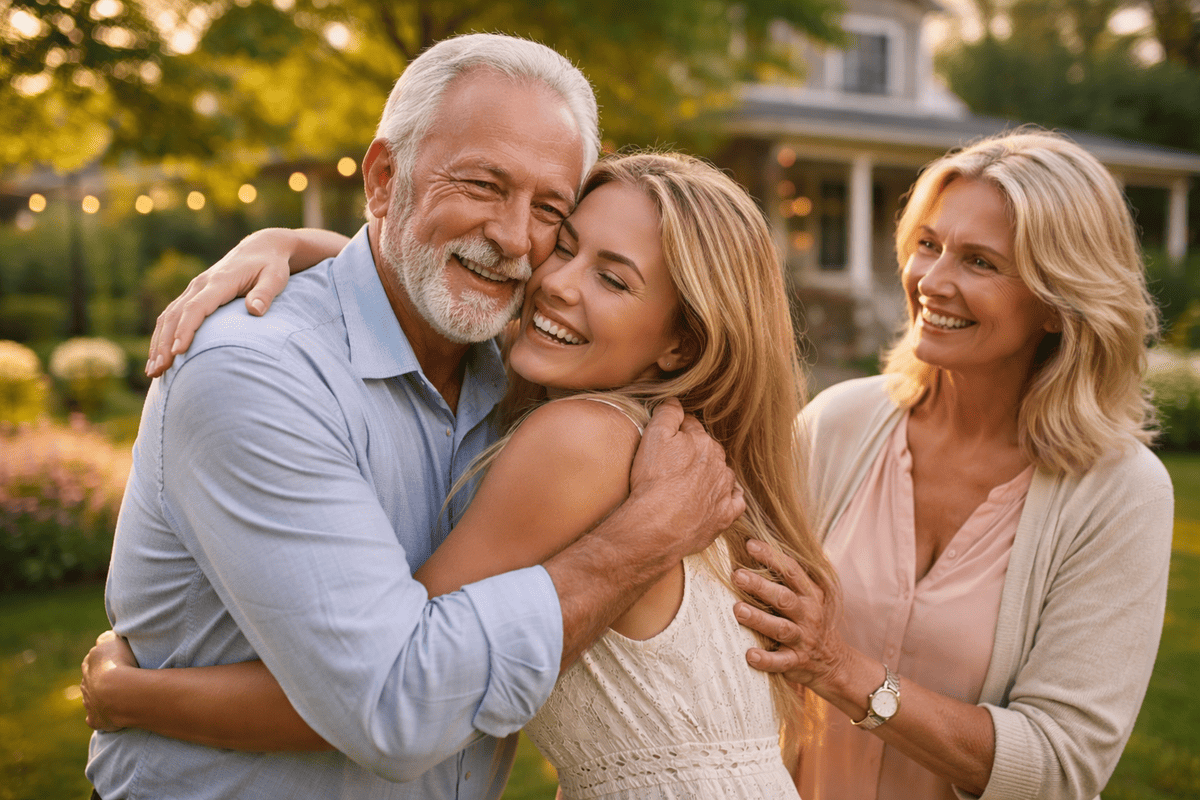 Спустя много лет нашлась пропавшая дочь