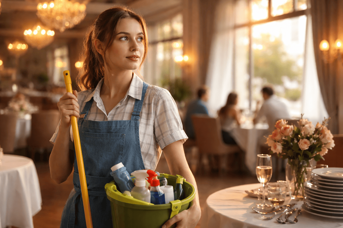 Уборщица Валя