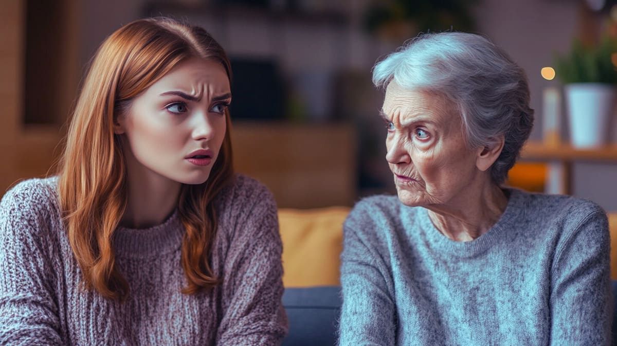 — Раз я такая плохая невестка, что же вы постоянно ко мне приходите за помощью? Обращайтесь к своей дочери