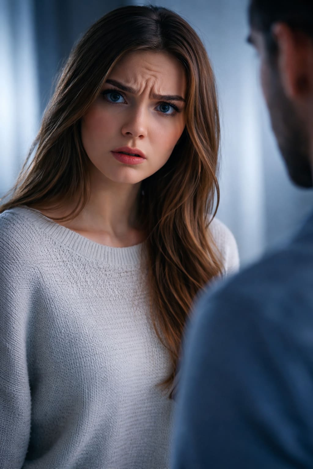 — То есть, твоей сестре нельзя тяжести поднимать, а мне можно? И это при том, что я беременная? Ты нормальный вообще